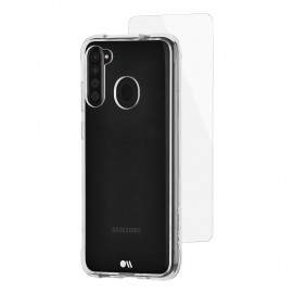 Case-Mate Protection Pack Clear Case for Samsung Galaxy A21 Case-Mate Protection Pack Clear Case for Samsung Galaxy A21