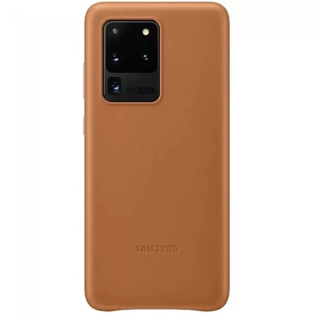 Samsung Galaxy S20 Ultra Leather Cover