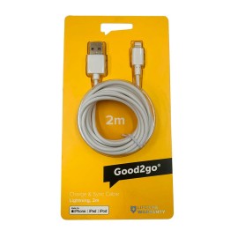 Good 2 Go Charge & Sync 2m Lightning Cable Good 2 Go Charge & Sync 2m Lightning Cable
