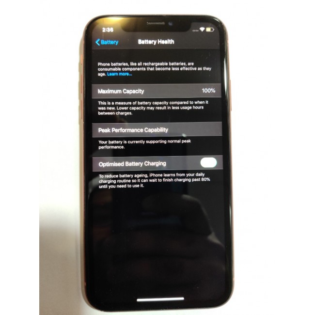 Excellent Condition iPhone XR 64gb Corel No Face ID