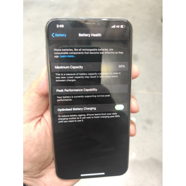 Apple iPhone XS Max 256GB Silver No Face ID