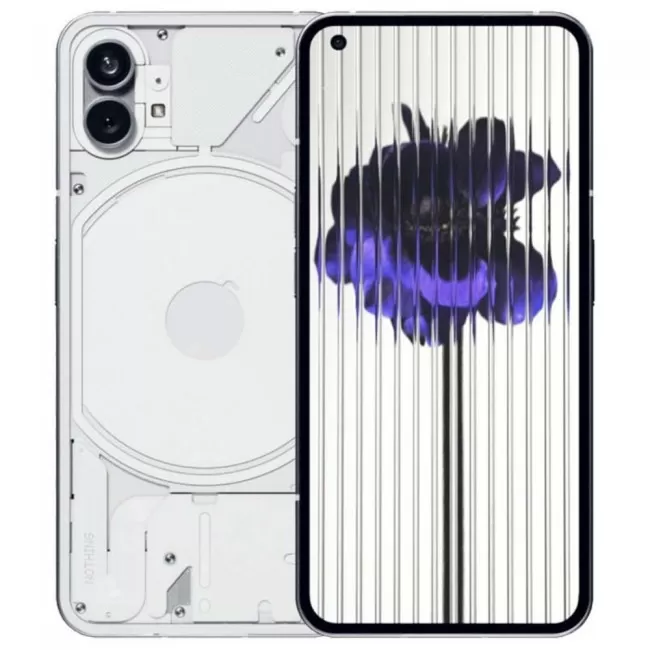 Buy Refurbished Nothing Phone 1 5G Dual Sim (256GB) in White Buy Refurbished Nothing Phone 1 5G Dual Sim (256GB) in White