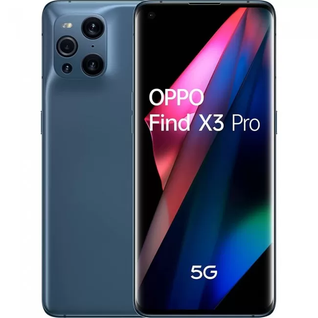 Buy Refurbished Oppo Find X3 Pro 5G - Chinese Version (256GB) in Blue Buy Refurbished Oppo Find X3 Pro 5G - Chinese Version (256GB) in Blue