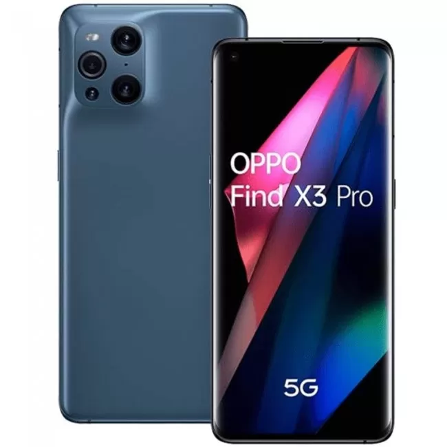 Buy Refurbished Oppo Find X3 Pro 5G (256GB) in Blue Buy Refurbished Oppo Find X3 Pro 5G (256GB) in Blue