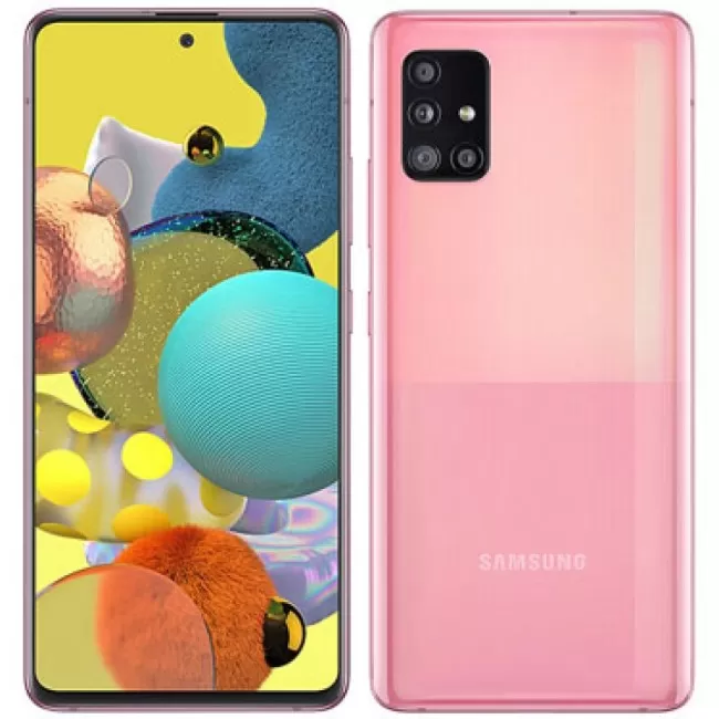 Buy Refurbished Samsung Galaxy A51 5G (128GB) in Prism Cube Pink