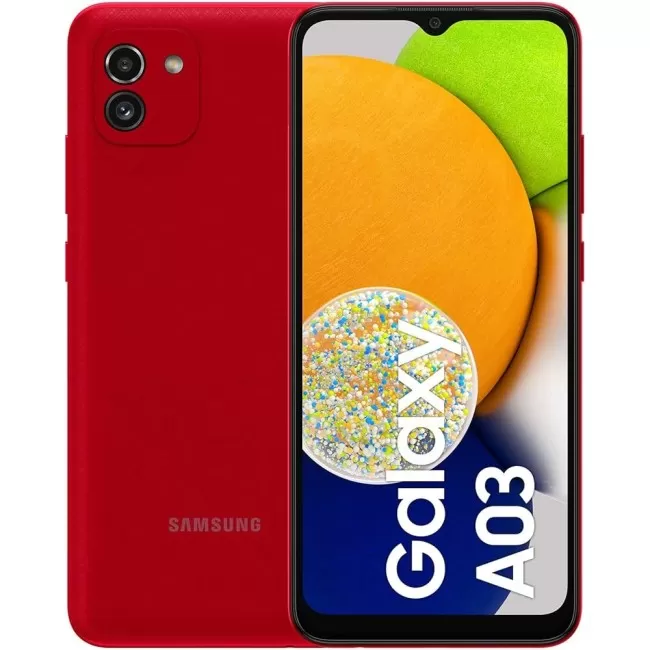 Buy New Samsung Galaxy A03 Dual Sim (32GB) [Brand New] in Red