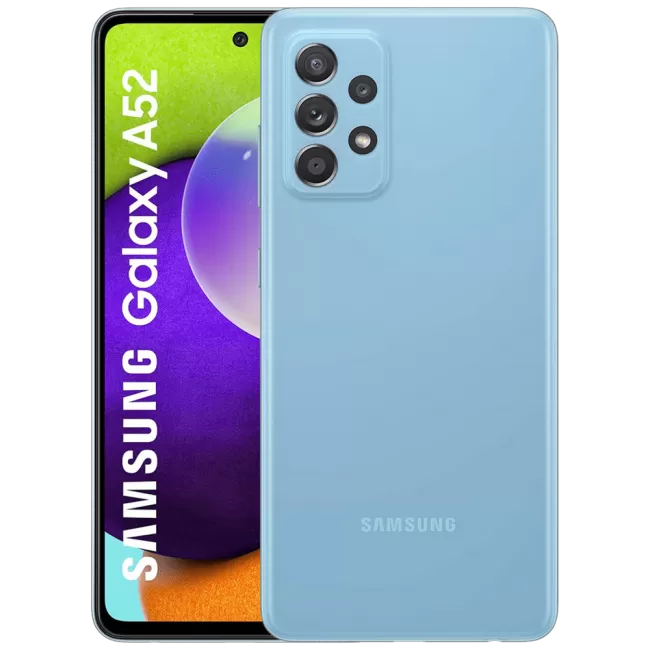 Buy Refurbished Samsung Galaxy A52 (128GB) in Awesome Blue